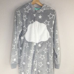 COPY - SO Intimates grey and white star patterned onesie